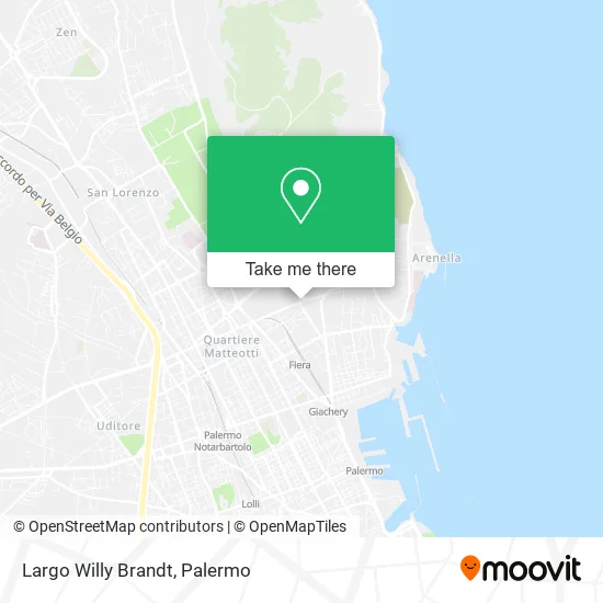 Largo Willy Brandt map