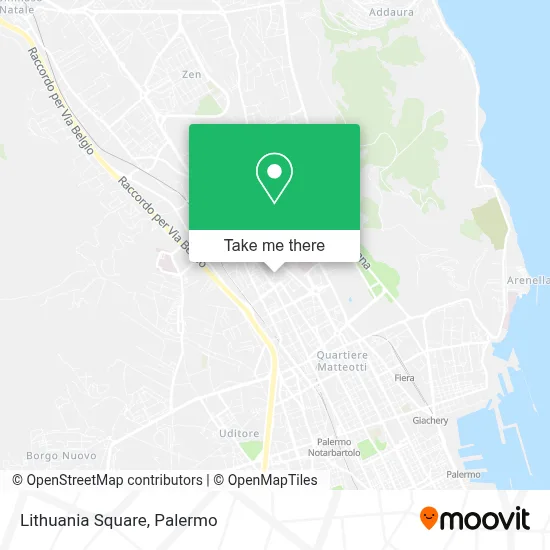 Lithuania Square map