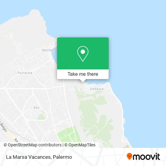 La Marsa Vacances map