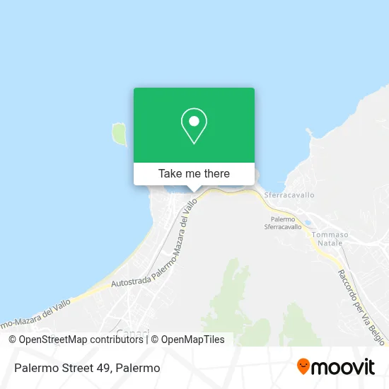 Palermo Street 49 map