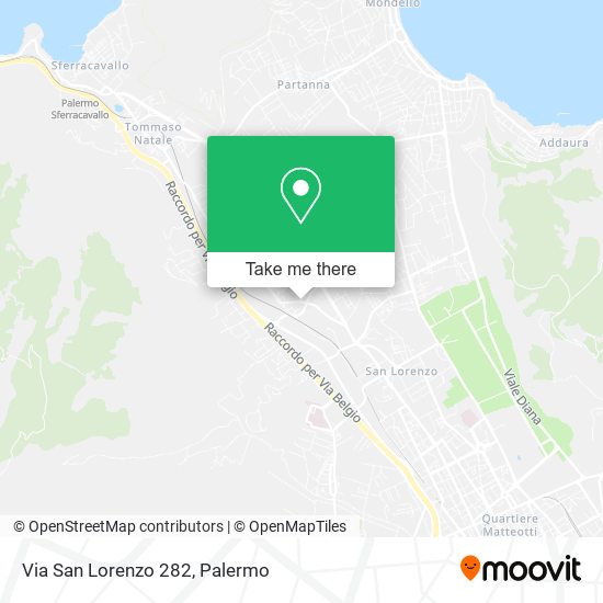 Via San Lorenzo  282 map
