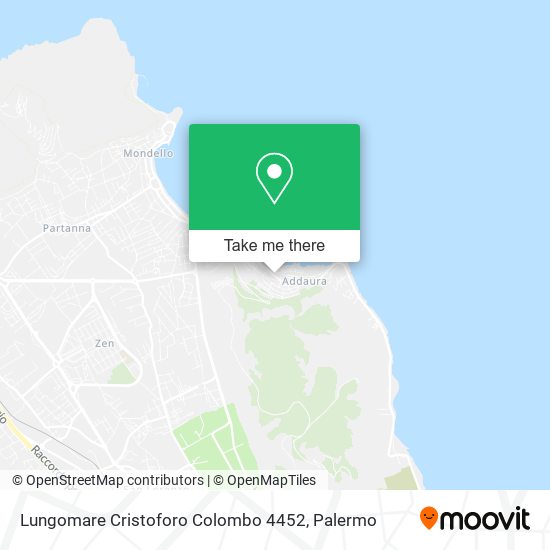 Lungomare Cristoforo Colombo  4452 map