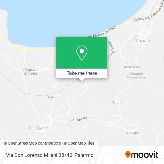 Via Don Lorenzo Milani 38/40 map