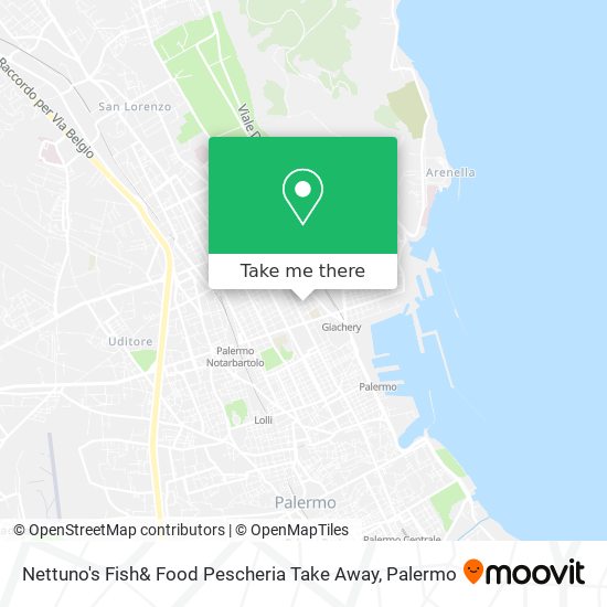 Nettuno's Fish& Food Pescheria Take Away map