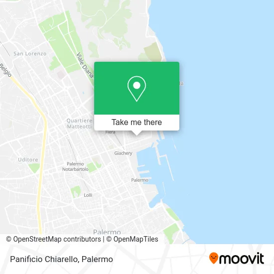 Panificio Chiarello map