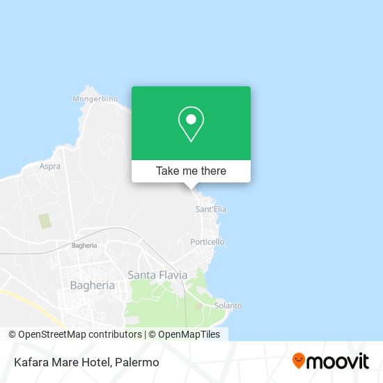 Kafara Mare Hotel map