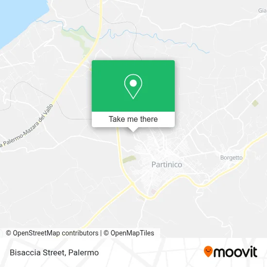 Bisaccia Street map