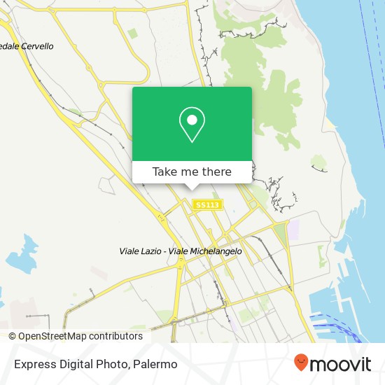 Express Digital Photo map