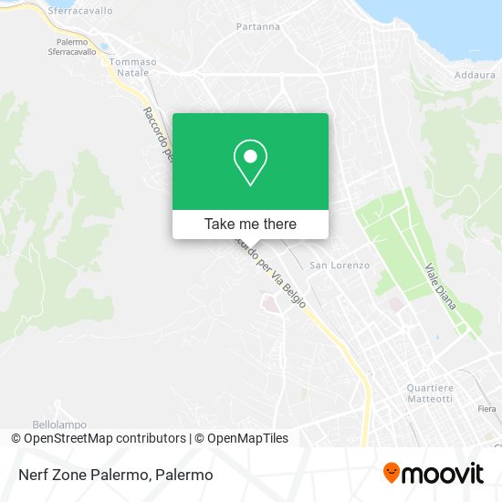 Nerf Zone Palermo map