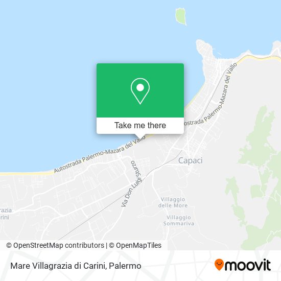 Mare Villagrazia di Carini map