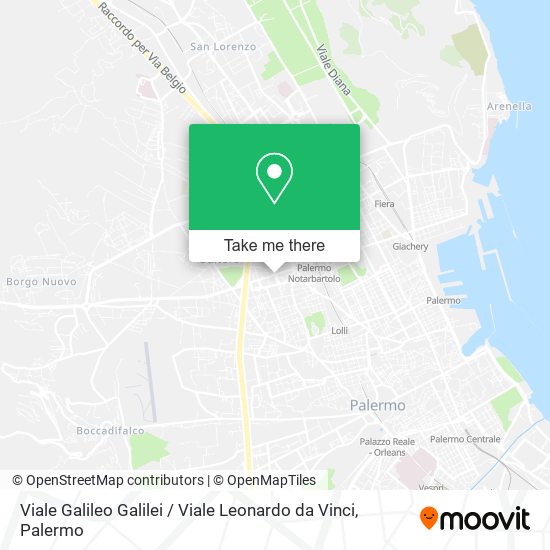 Viale Galileo Galilei / Viale Leonardo da Vinci map