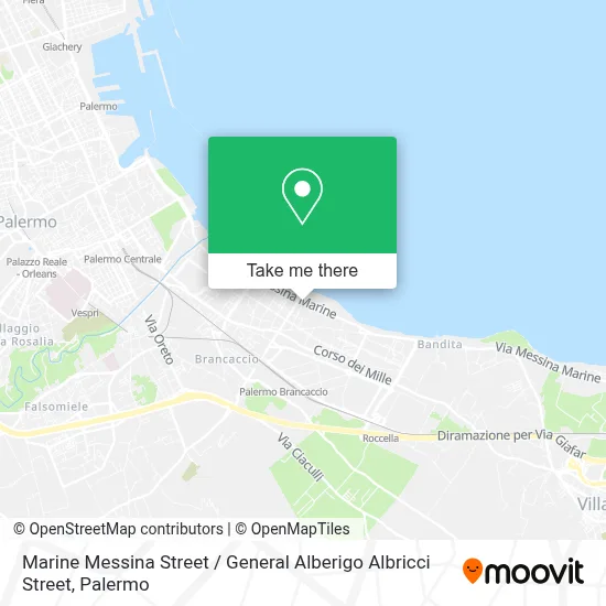 Marine Messina Street / General Alberigo Albricci Street map