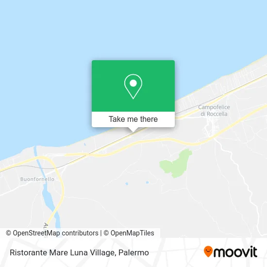 Mare Luna Village Restaurant map