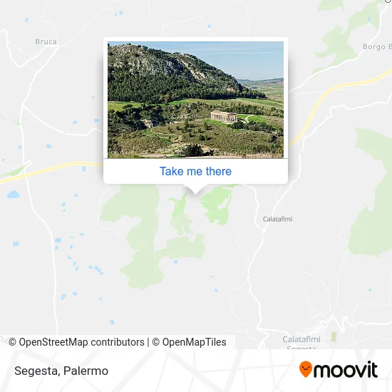 Segesta map