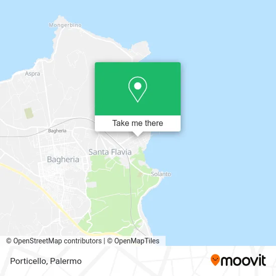 Porticello map