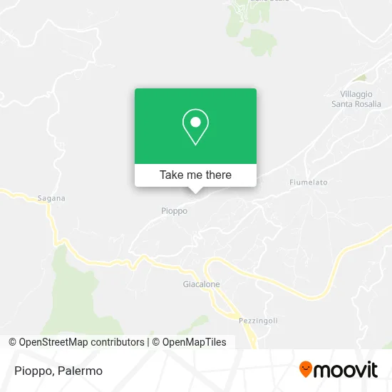 Pioppo map