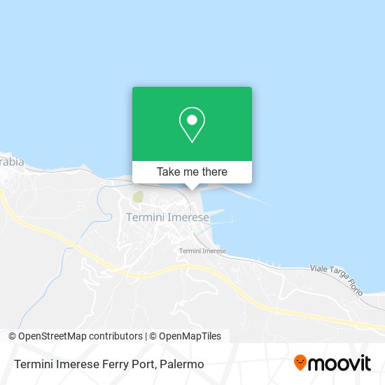 Termini Imerese Ferry Port map