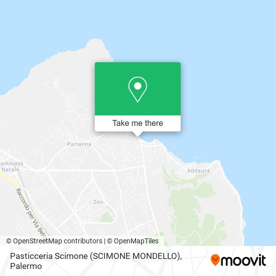 Pasticceria Scimone (SCIMONE MONDELLO) map