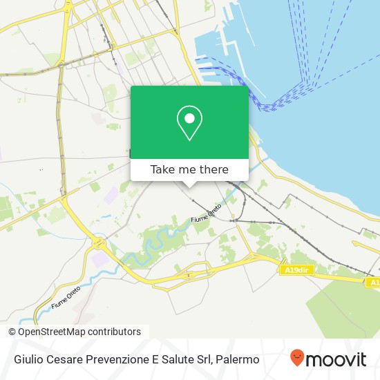 Giulio Cesare Prevenzione E Salute Srl map