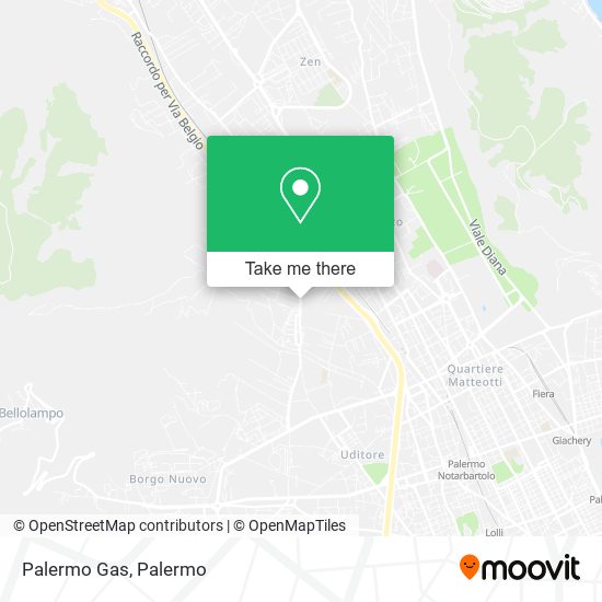 Palermo Gas map