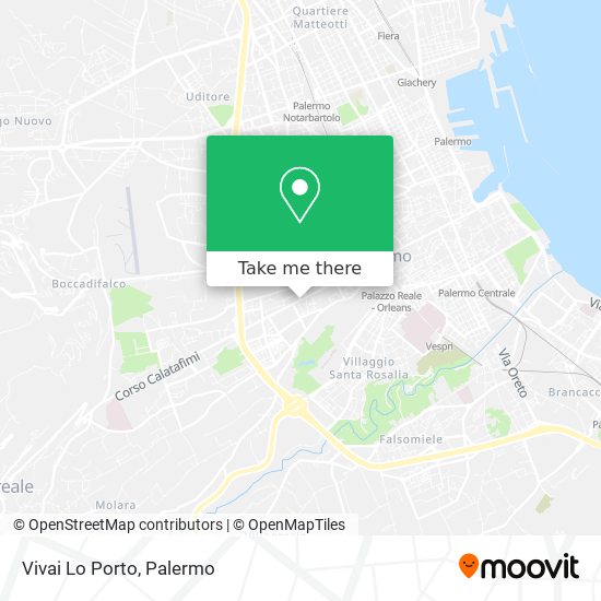 Vivai Lo Porto map