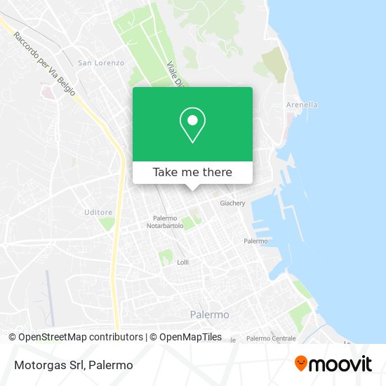 Motorgas Srl map