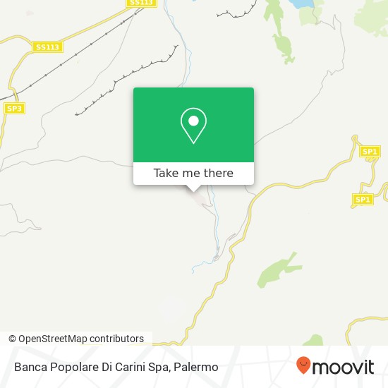 Banca Popolare Di Carini Spa map