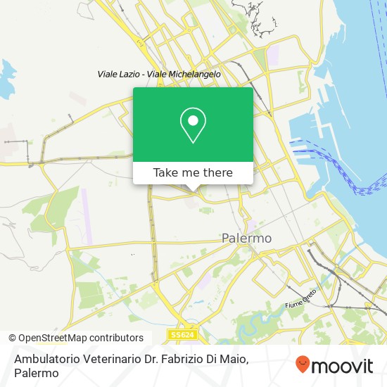 Ambulatorio Veterinario Dr. Fabrizio Di Maio map