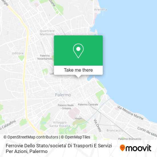 Ferrovie Dello Stato / societa' Di Trasporti E Servizi Per Azioni map