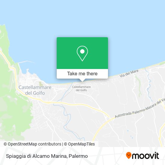 Spiaggia di Alcamo Marina map