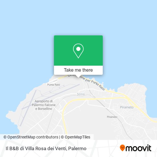 Il B&B di Villa Rosa dei Venti map