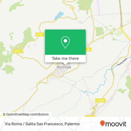 Via Roma / Salita San Francesco map