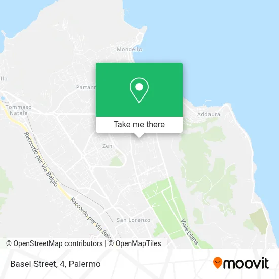 Basel Street, 4 map