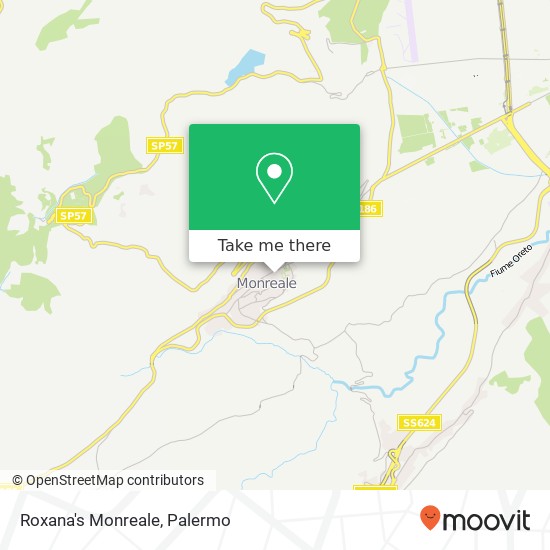 Roxana's Monreale, Via Roma 90046 Monreale map
