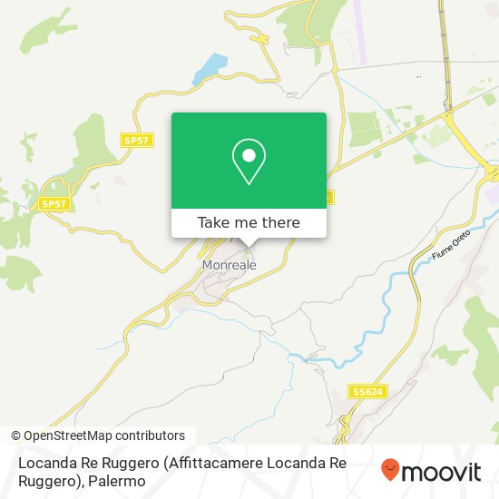 Locanda Re Ruggero map