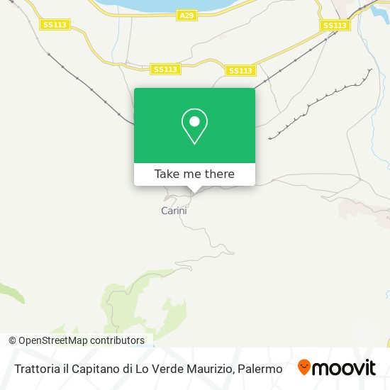 Trattoria il Capitano di Lo Verde Maurizio map