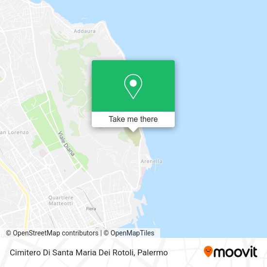 Cimitero Di Santa Maria Dei Rotoli map