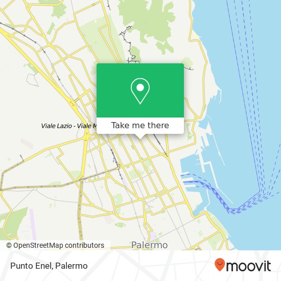 Punto Enel map