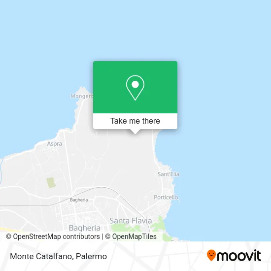 Monte Catalfano map