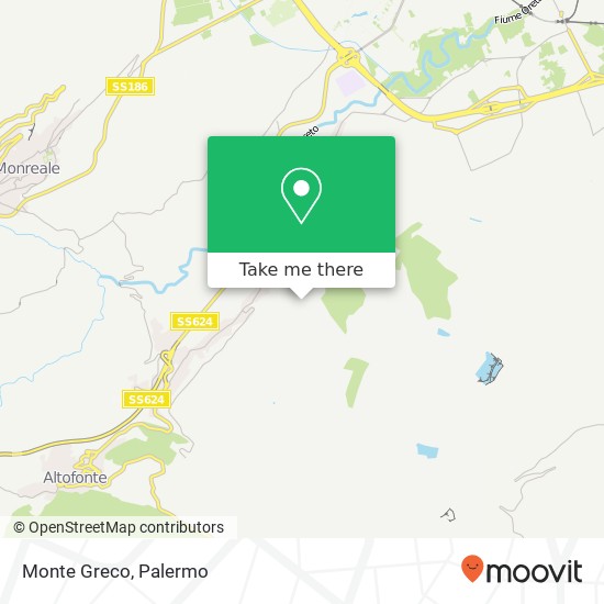 Monte Greco map