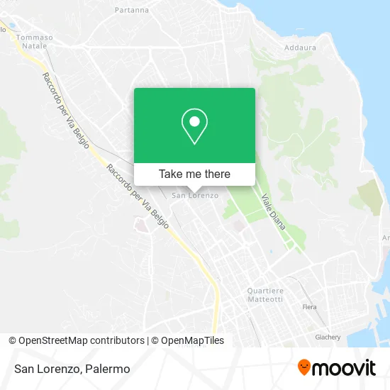 San Lorenzo map