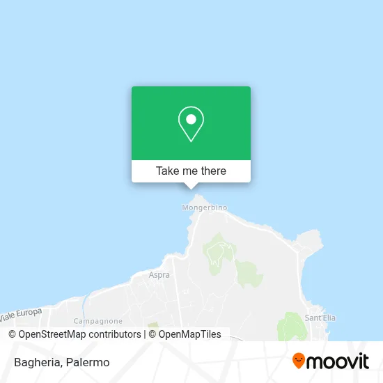 Bagheria map