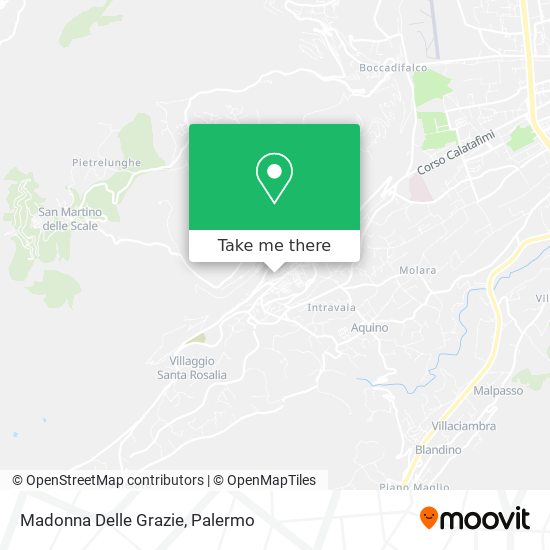 Madonna Delle Grazie map