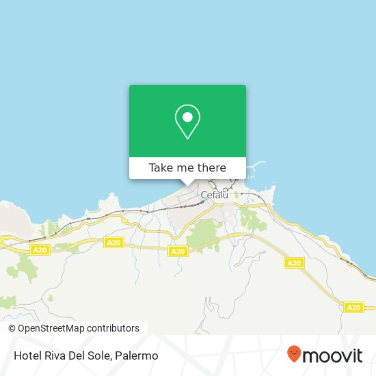 Hotel Riva Del Sole map