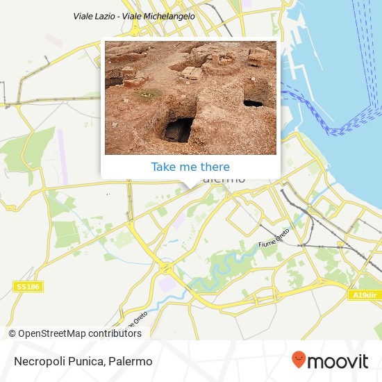 Necropoli Punica map