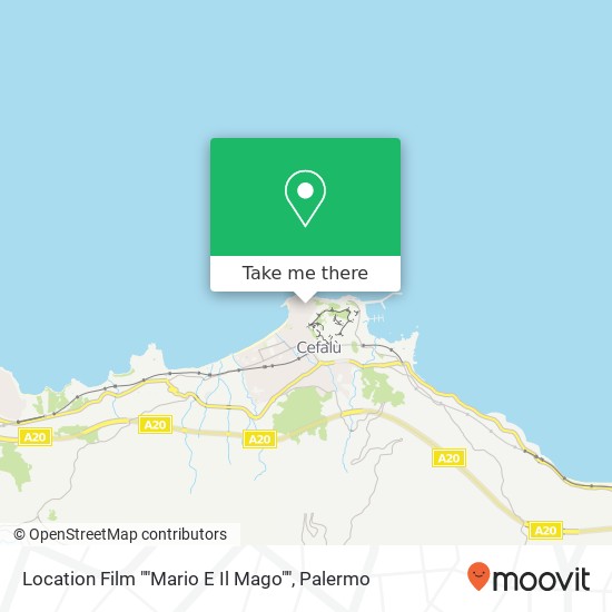 Location Film ""Mario E Il Mago"" map