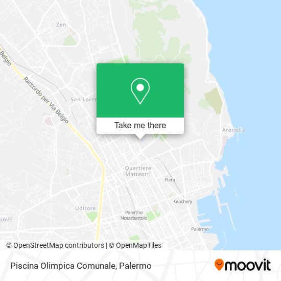 Piscina Olimpica Comunale map