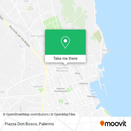 Piazza Don Bosco map