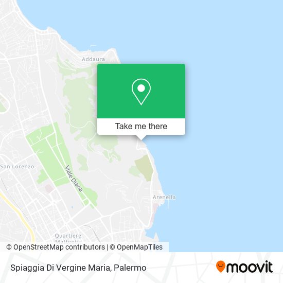 Spiaggia Di Vergine Maria map