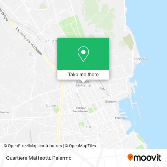 Quartiere Matteotti map